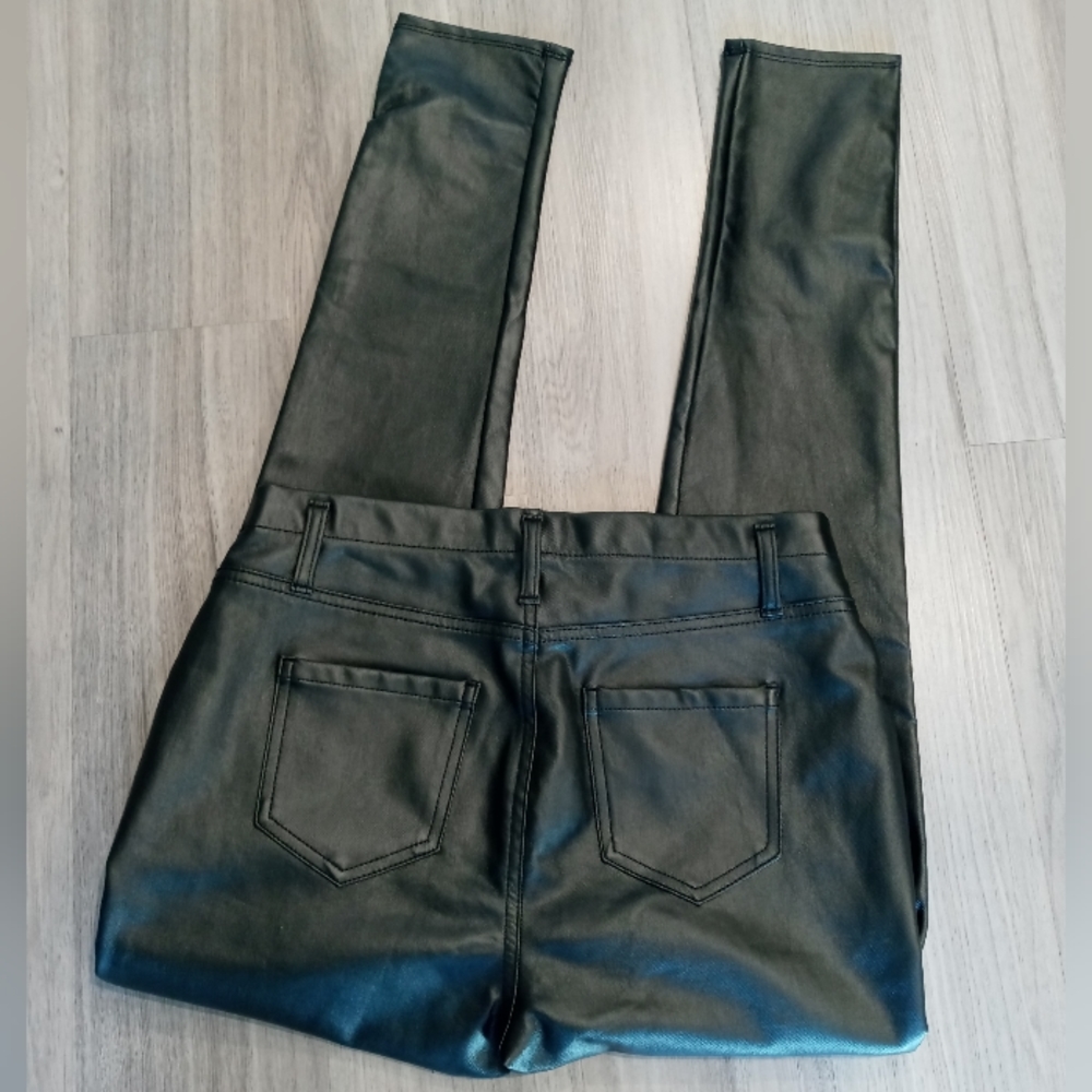 Faded Glory Faux Leather Pants Sz Medium